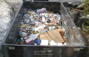 For Your Next Trash Removal Project Rent A KT Cleanouts Dumpster
